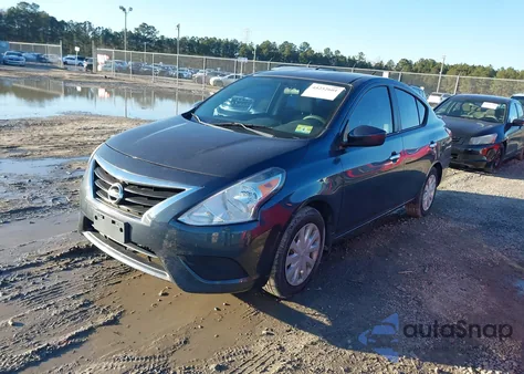 2015 Nissan Versa 1.6 Sv from USA, damaged, VIN 3N1CN7AP7FL806581